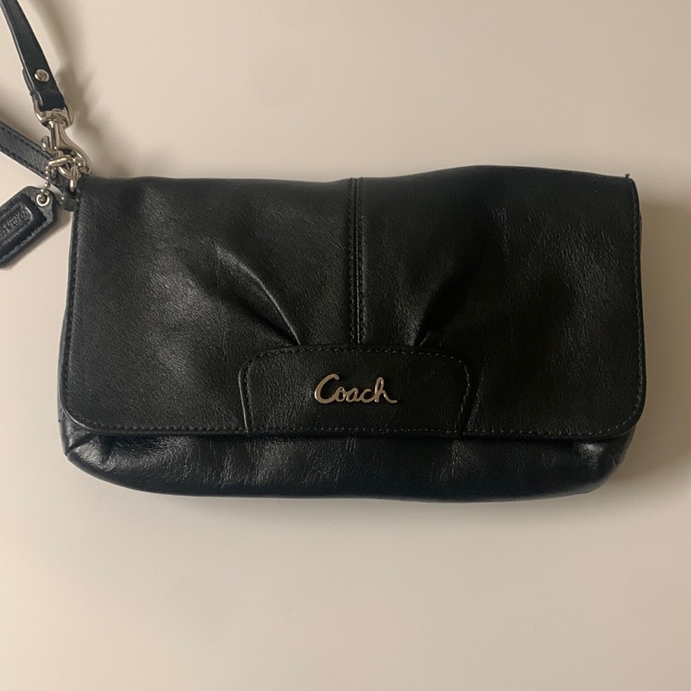 Coach Wallet with Magnetic Button